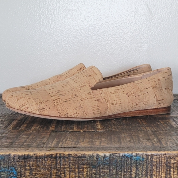 Veronica Beard Griffin Flats Natural Cork 6 - Picture 4 of 12
